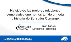 Testimonio control de empleados schrader camargo
