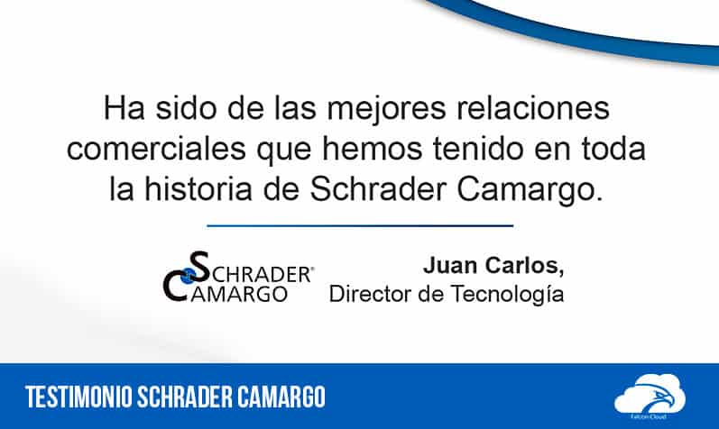 Testimonio control de empleados schrader camargo
