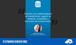 testimonio burger king