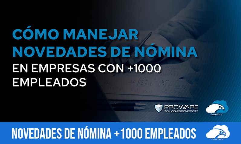 Novedades de nómina para empresas